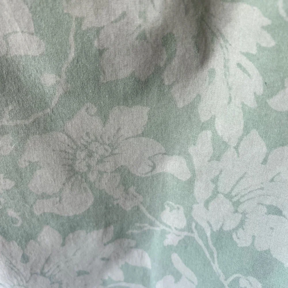 *FIRM PRICE* Sundance Bastille easy two tone green floral high rise chino - Picture 5 of 10